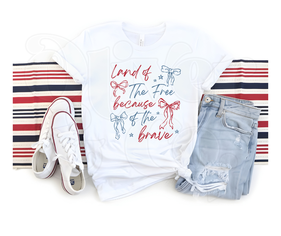 Red, White & Blue -- Land of The Free (Red and Blue)