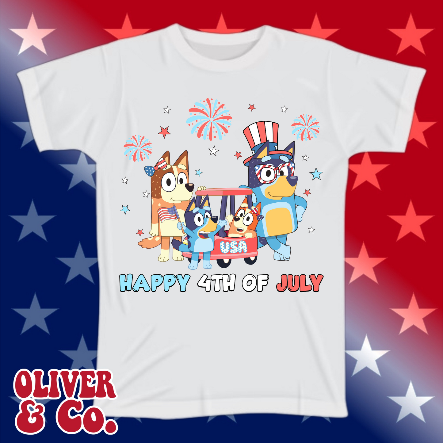 Red, White & Boom -- Heeler Fam