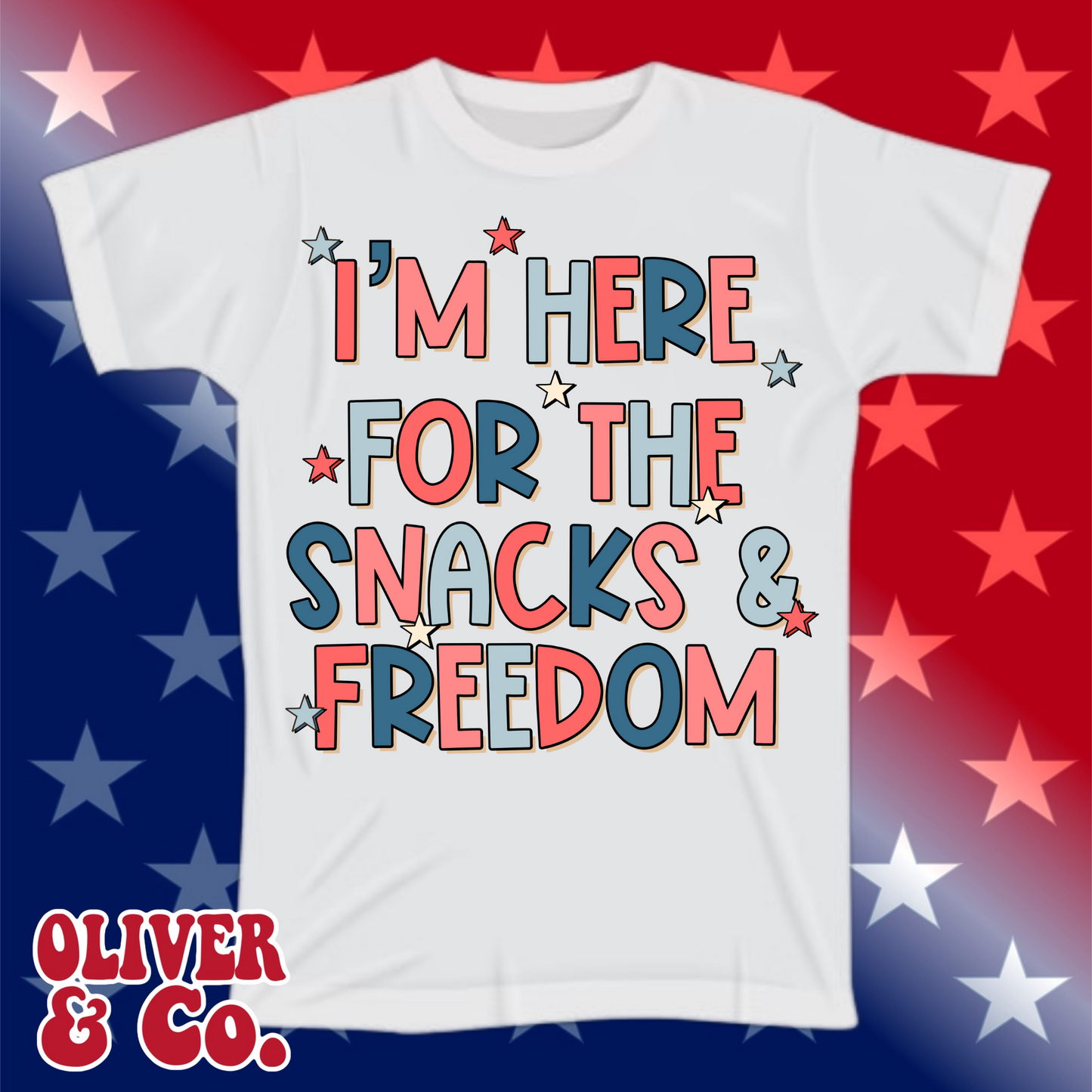 Red, White & Boom -- I'm Here for the Snacks & Freedom