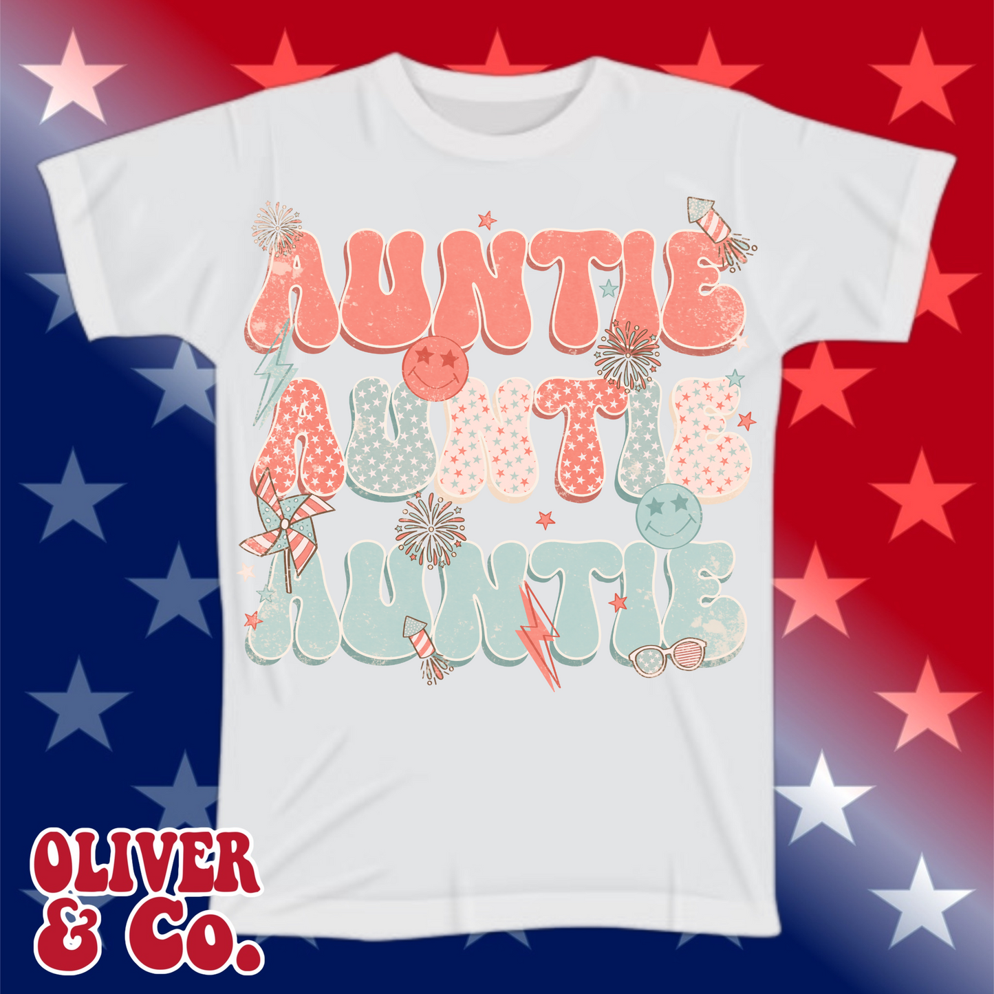 Red, White & Boom -- Auntie x 3