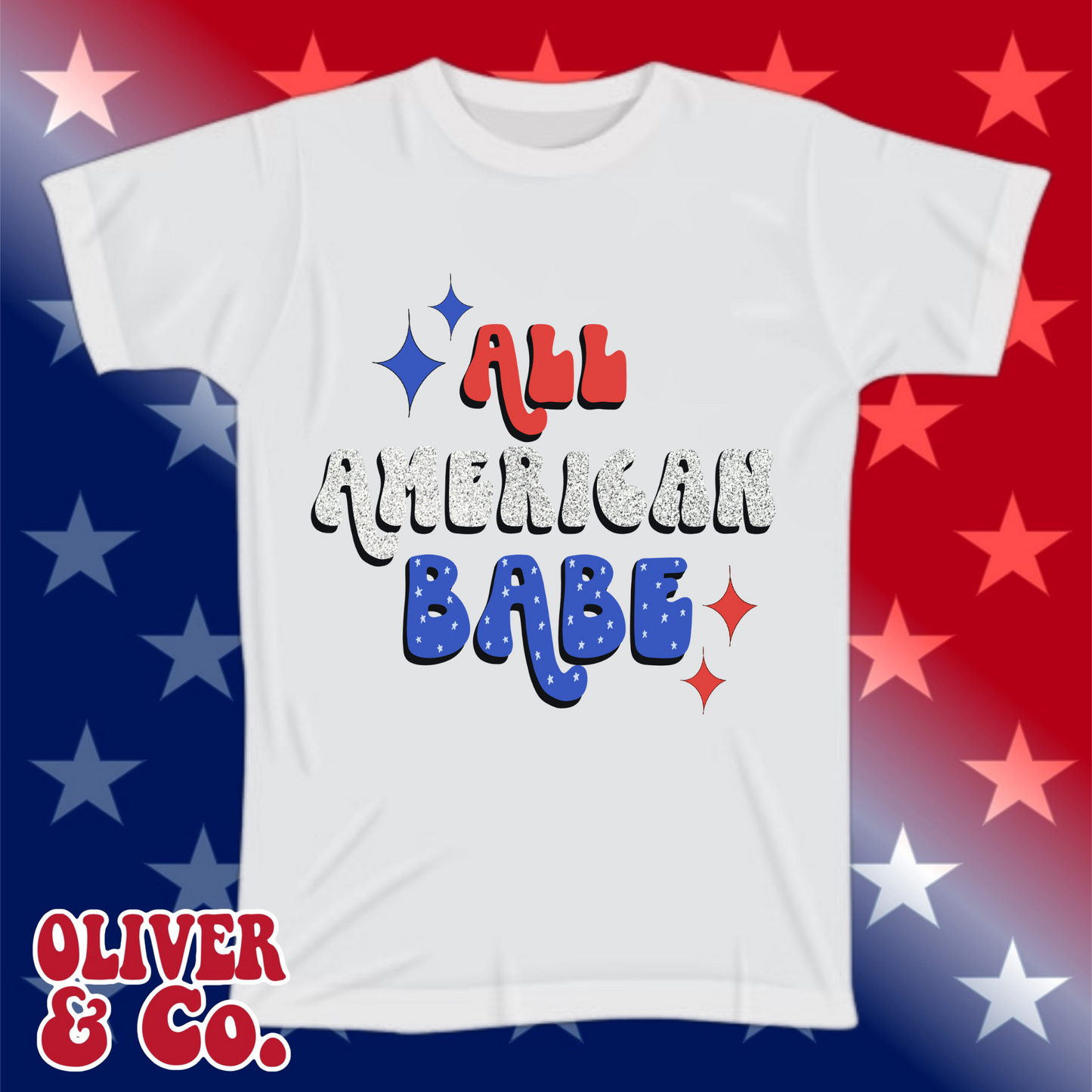 Red, White & Boom -- All American Babe