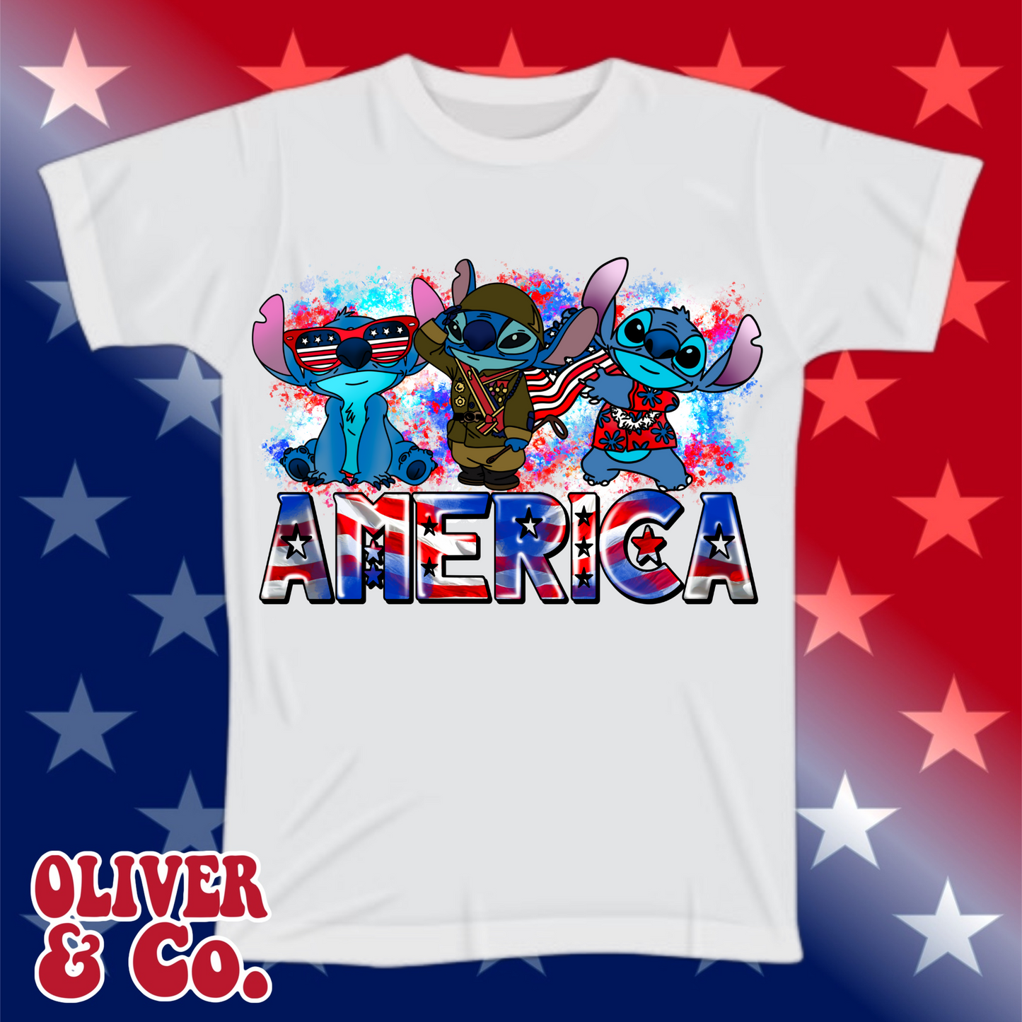 Red, White & Boom -- Stitch