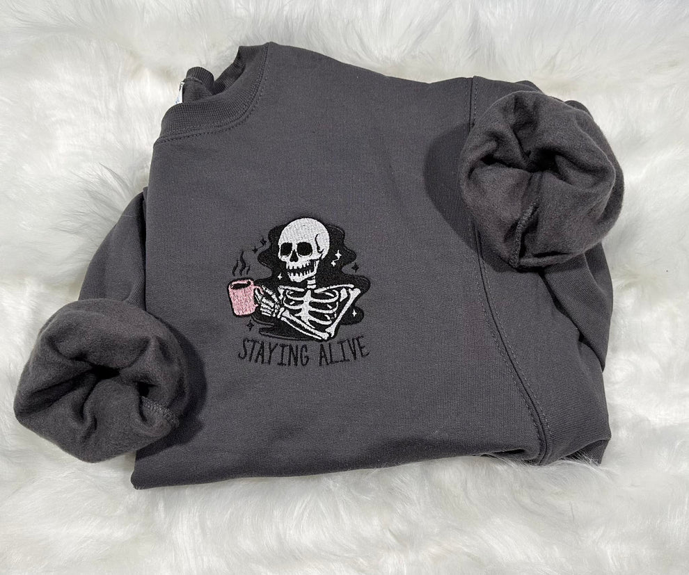 - Embroidered - Pre Order --> Halloween Pocket (Various Designs)