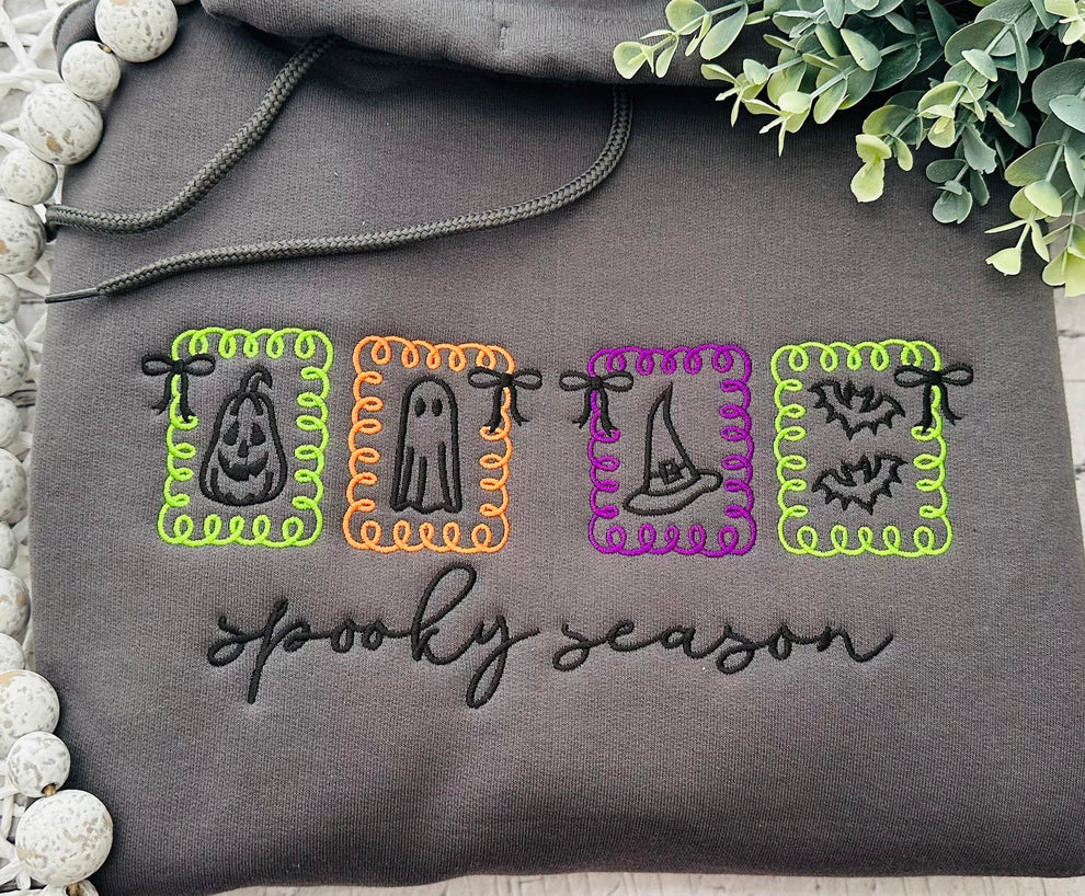 - Embroidered - Pre Order --> Spooky Season Frames