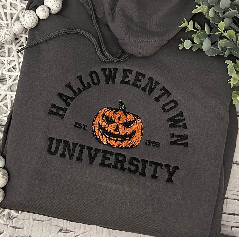 - Embroidered - Pre Order --> Full Front Halloween (Various Designs)