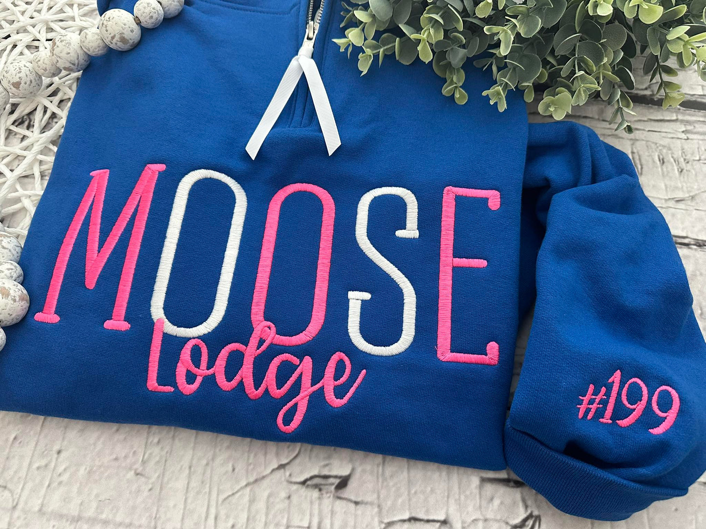 - Embroidered - Pre Order --> 1/4 Zip