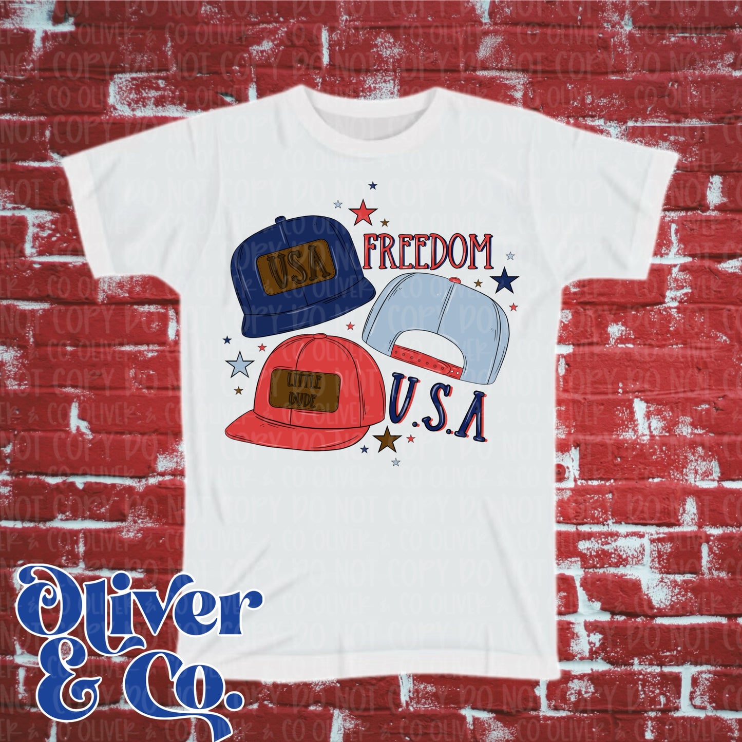 Red, White & Due! Freedom Snapbacks