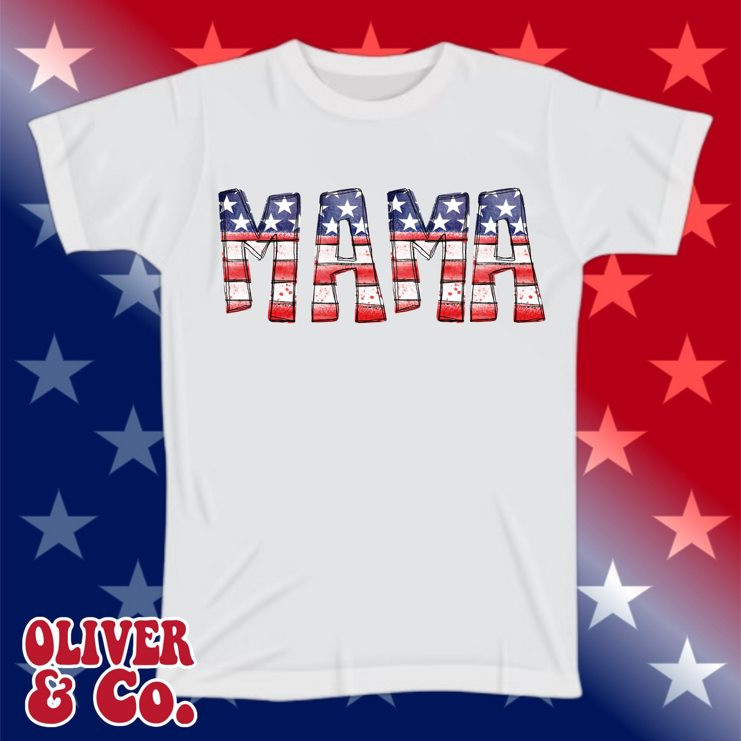 Red, White & Boom -- Flag Alpha