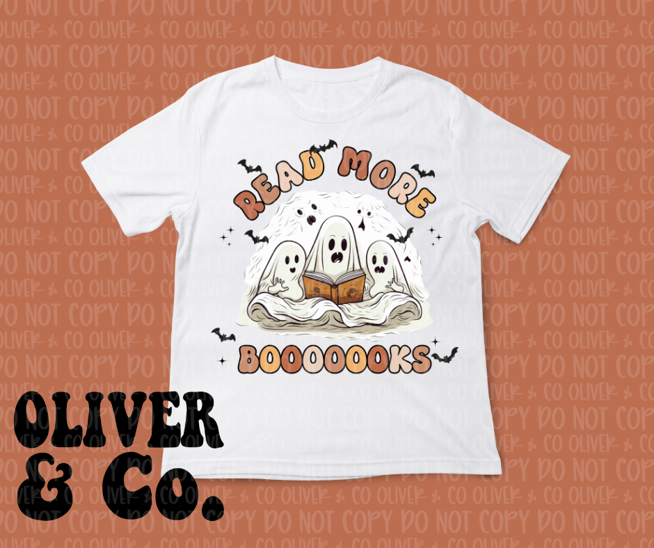 Spooky Halloween -- Read More Boooooks