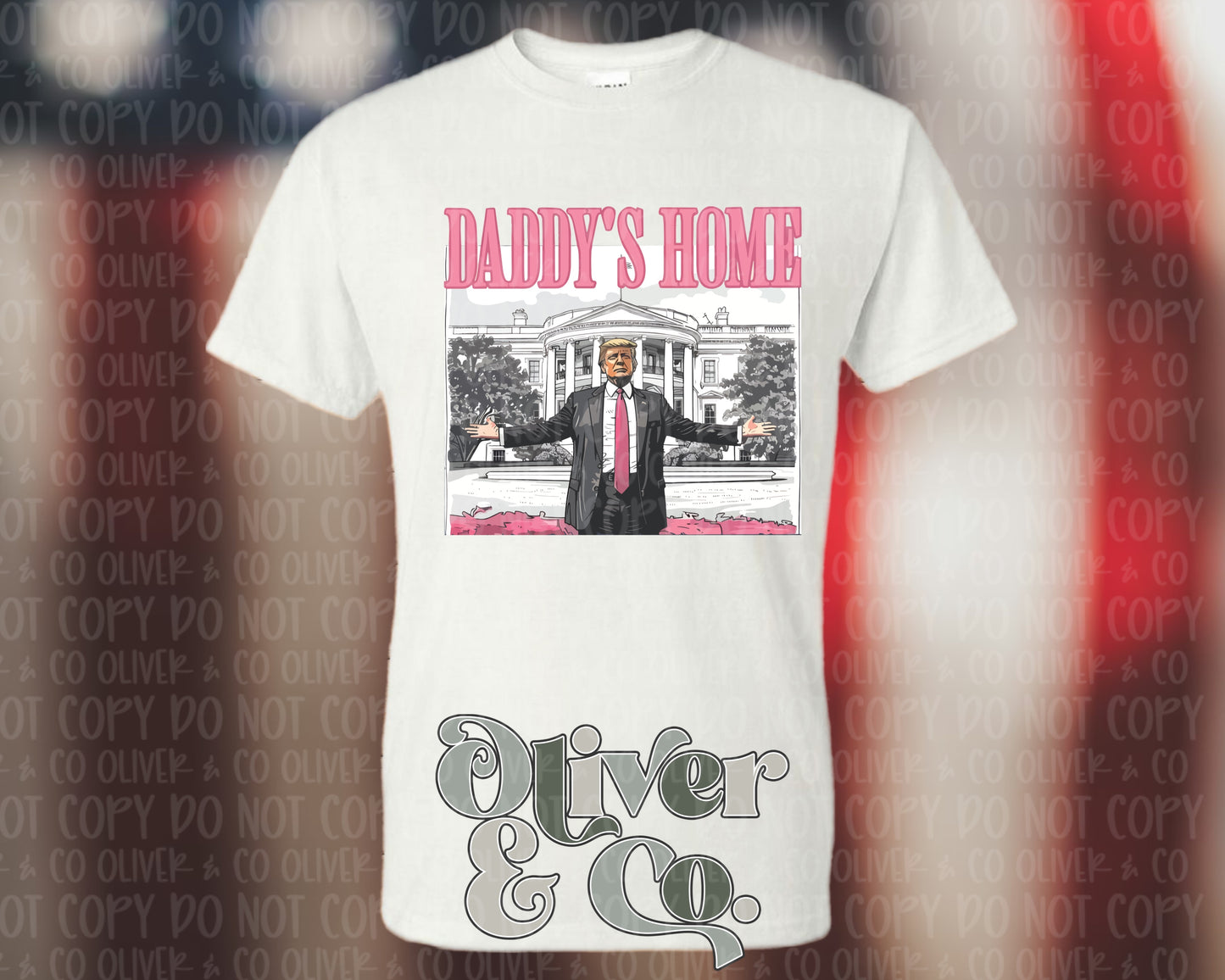Trump 2024 -- Daddy's Home Pink