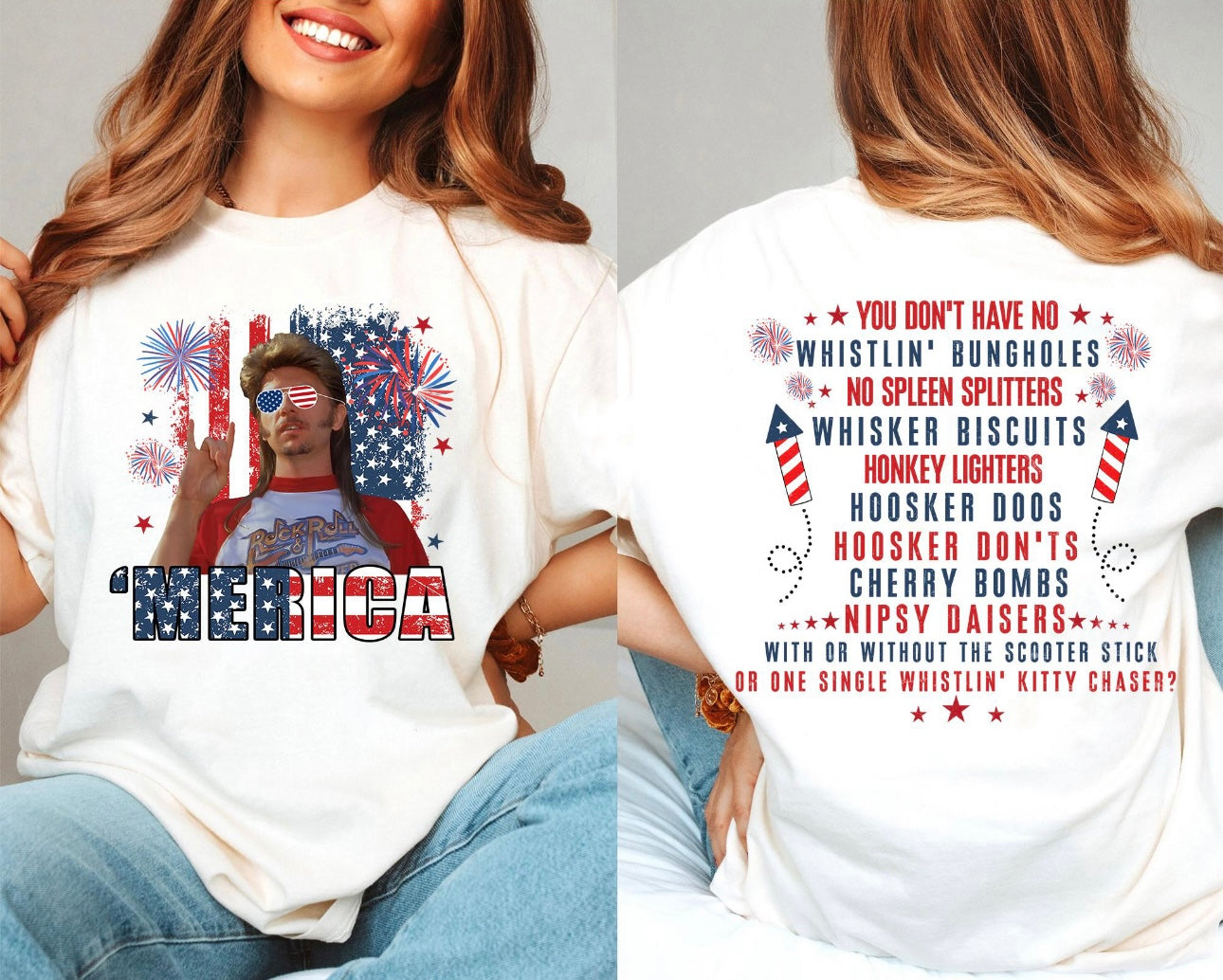 Red, White & Blue -- Whistlin' Bungholes