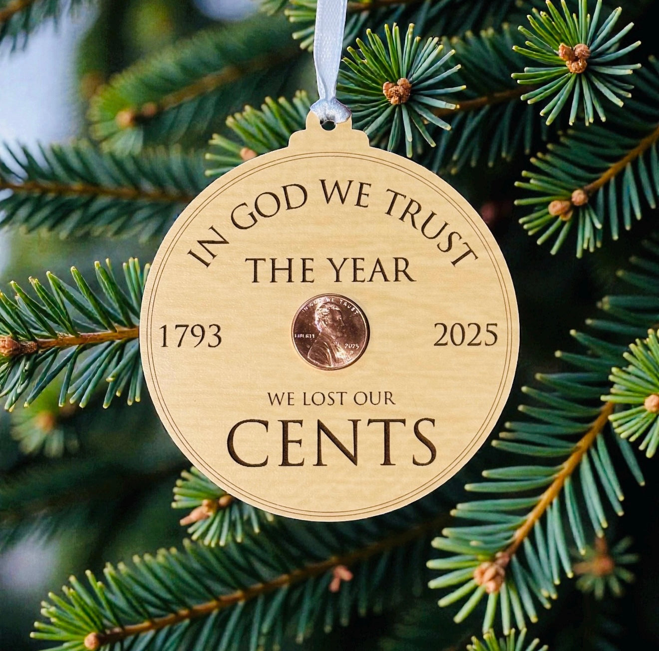 The Year We Lost Our Cents Ornament
