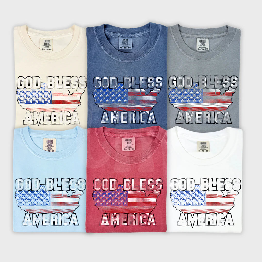 Red, White & Blue -- Spangle God Bless America