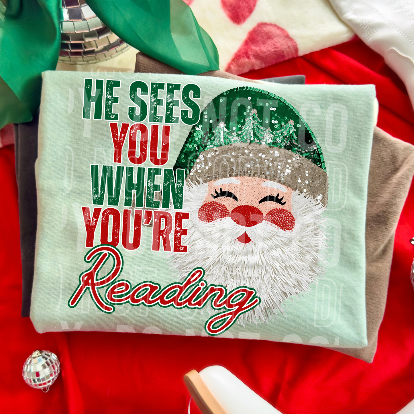 Christmas 2025 - He see you when you're reading