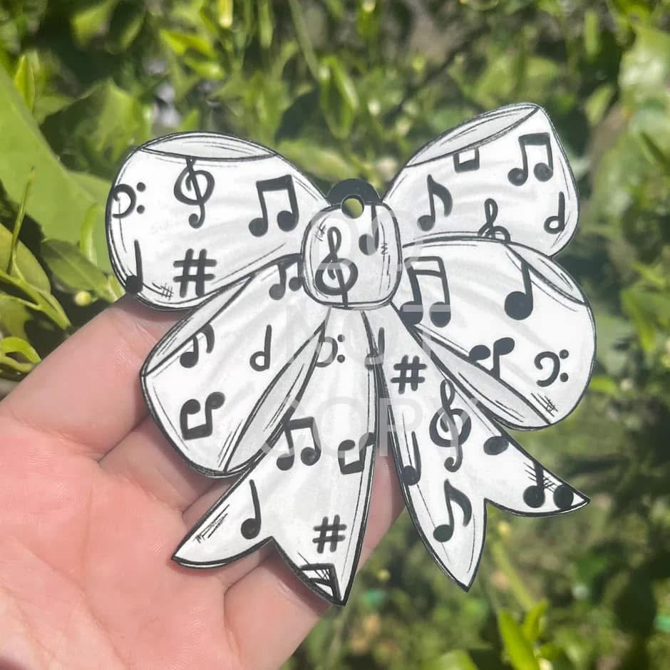 BOGO - Buy a bag tag, get a free keychain! Bow Bag Tag