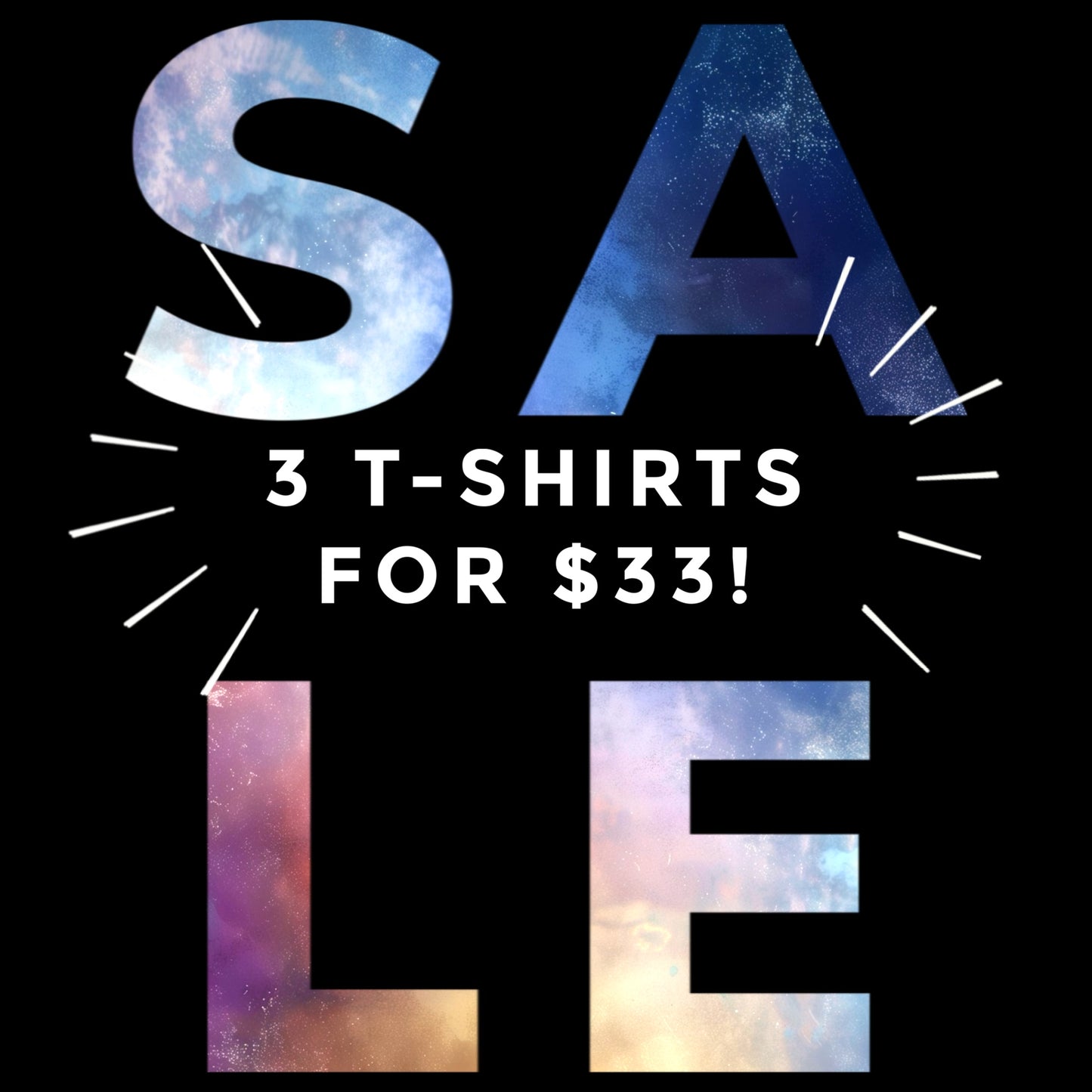 DEAL! 3 for $33