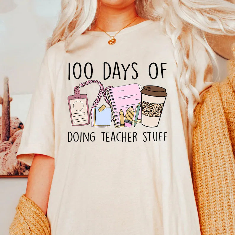 100 Days of School -- 100 Days of Doing Teacher Stuff