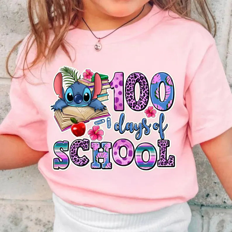 100 Days of School -- Stitch