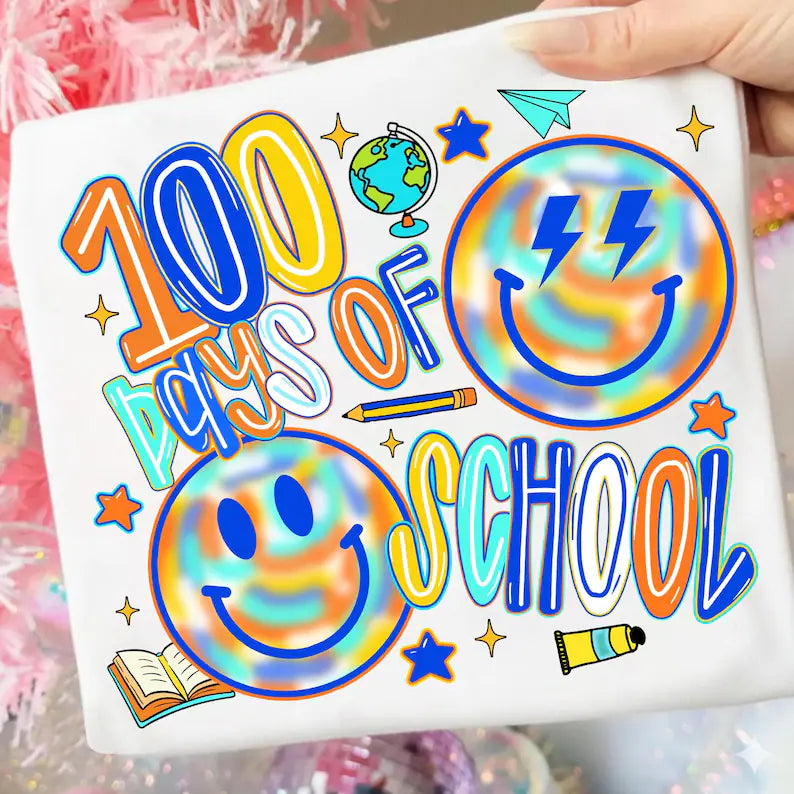 100 Days of School -- Boyish Smile