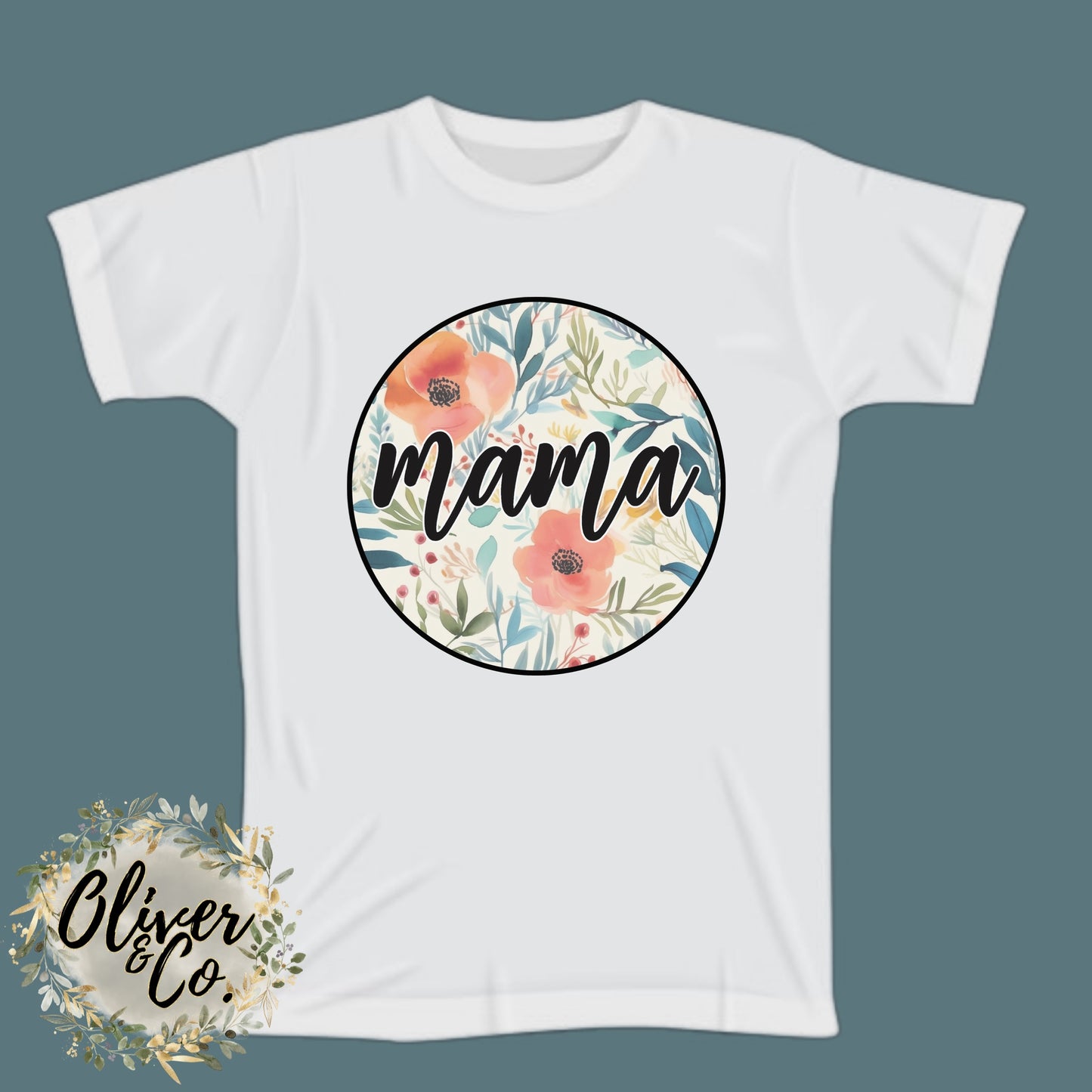 Watercolor Floral Mama (Multiple Titles Available)