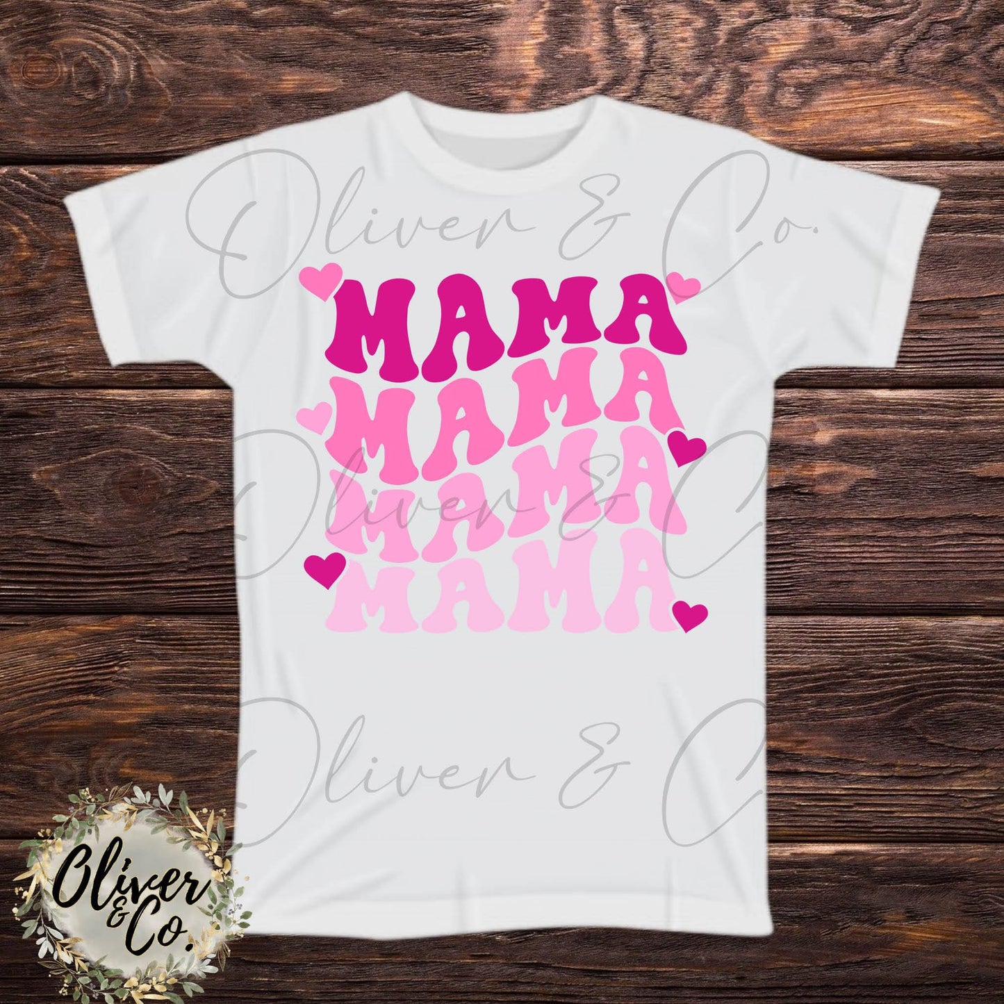 Mama ~ Pink Ombre