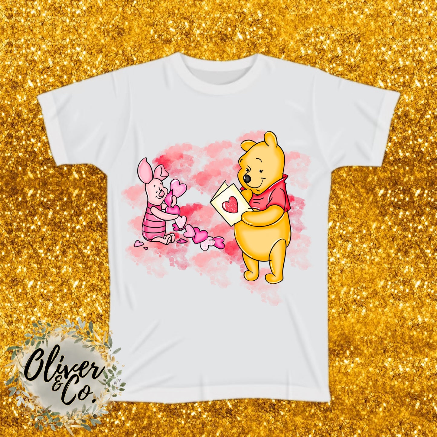 Pooh & Friends Love -- Pooh & Piglet Watercolor