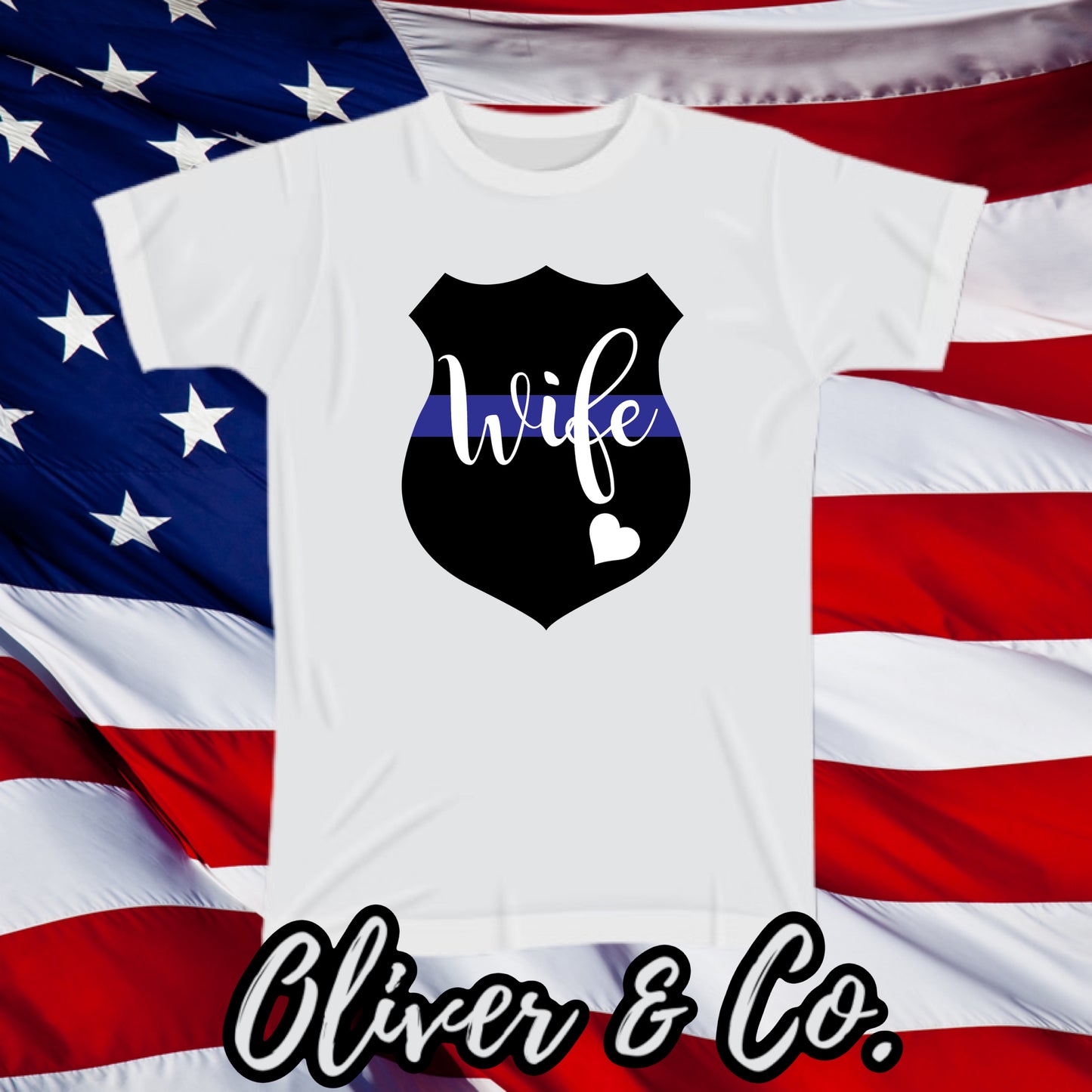 Sound The Alarm -- Police Wife, Badge and Heart ๐