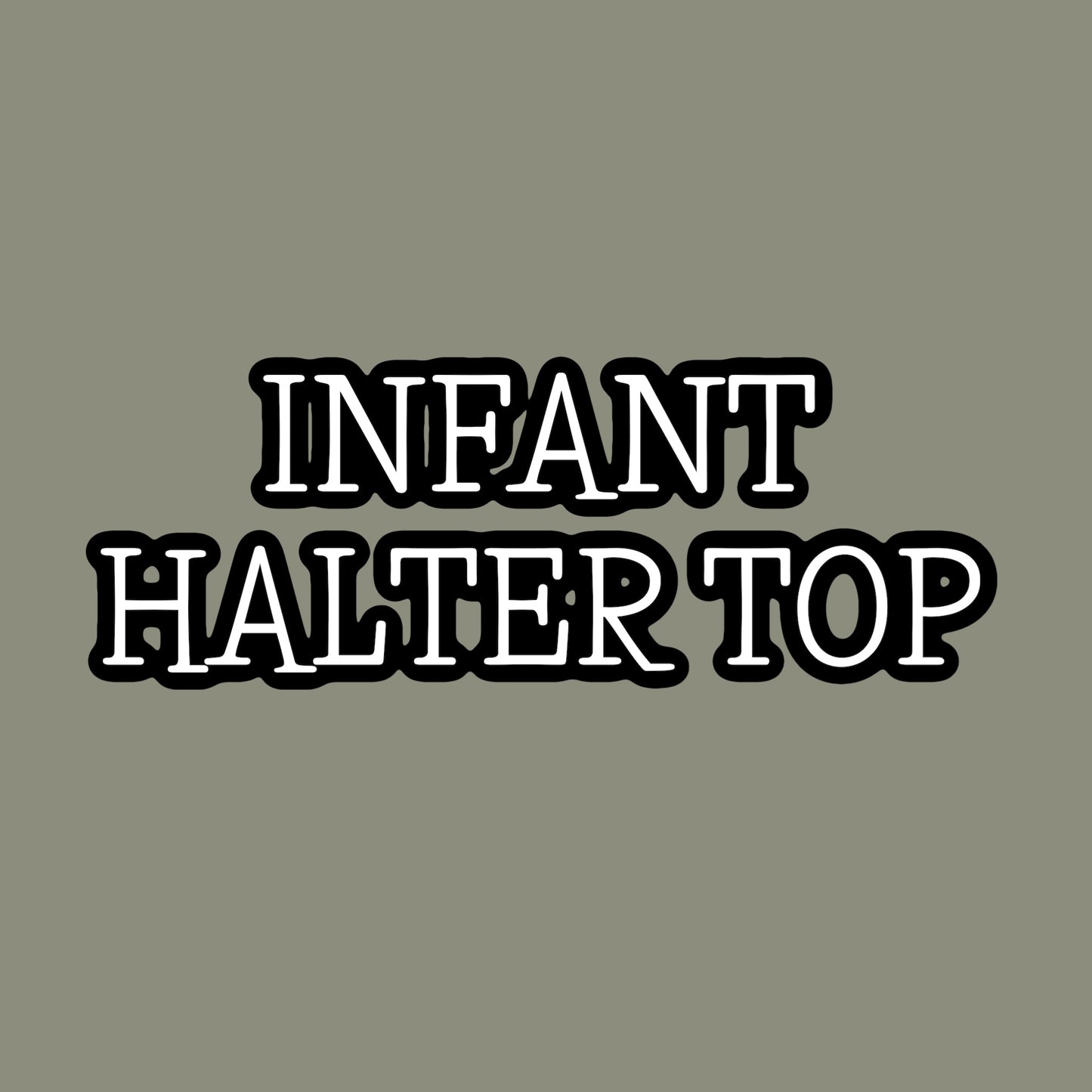 Infant Halter Top