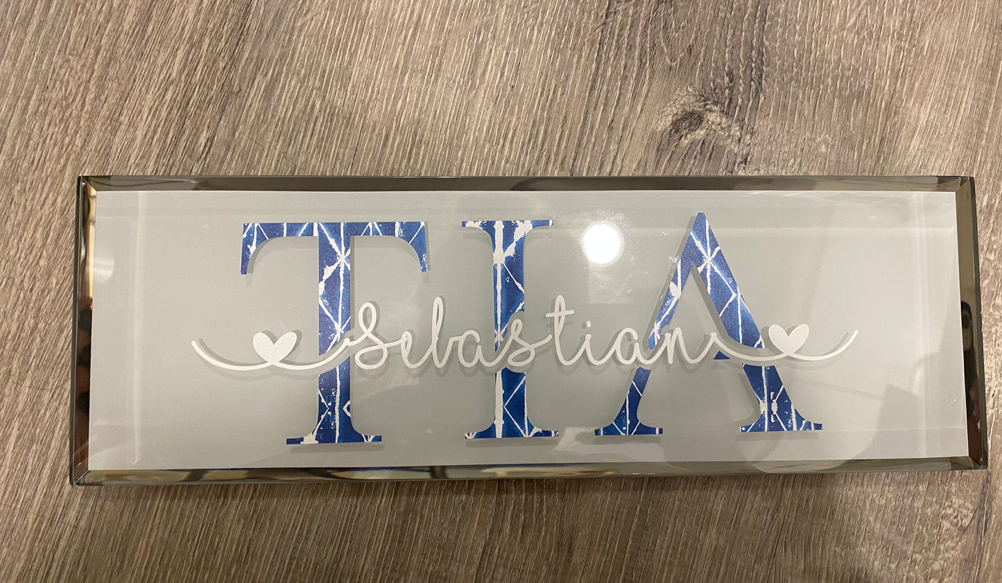 Mother's Day 2022 -- Personalized Glass Tile