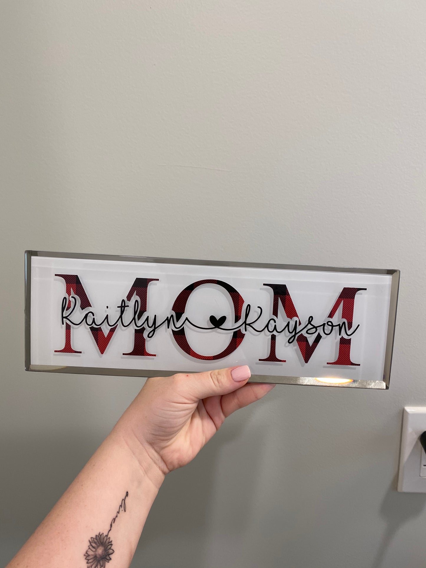 Mother's Day 2022 -- Personalized Glass Tile
