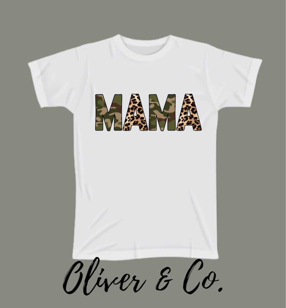 Mother's Day 2022 -- Mama (Camo/Leopard)