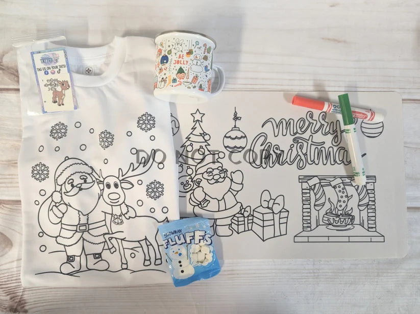 Kid's Christmas Coloring Bundle
