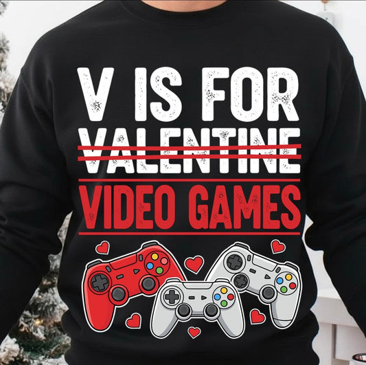Valentine's Day 2026 ~ V is for Video Games
