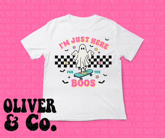 Spooky Halloween -- I'm here for the Boos