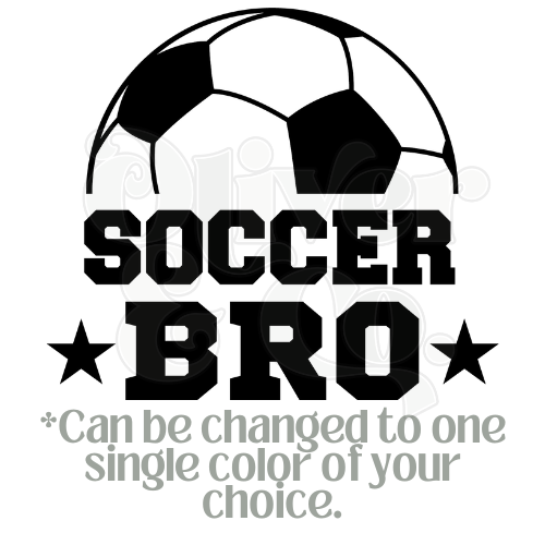 Soccer Bro (Color Can Be Changed)