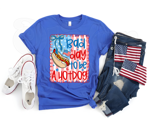 Red, White & Blue -- Bad Day to Be a Hot Dog
