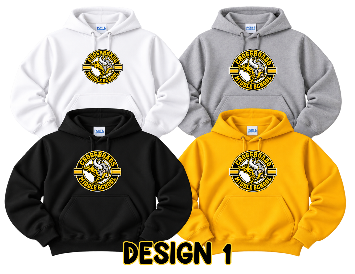 Crossroads Middle School - Pullover Hoodie