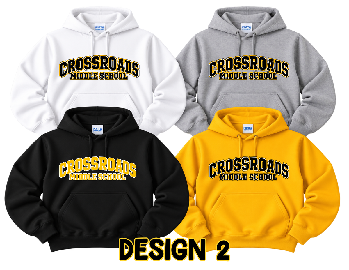 Crossroads Middle School - Pullover Hoodie