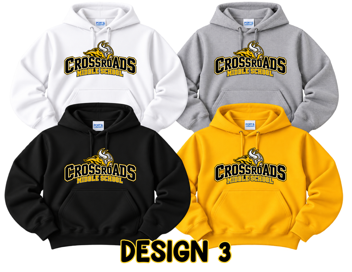 Crossroads Middle School - Pullover Hoodie