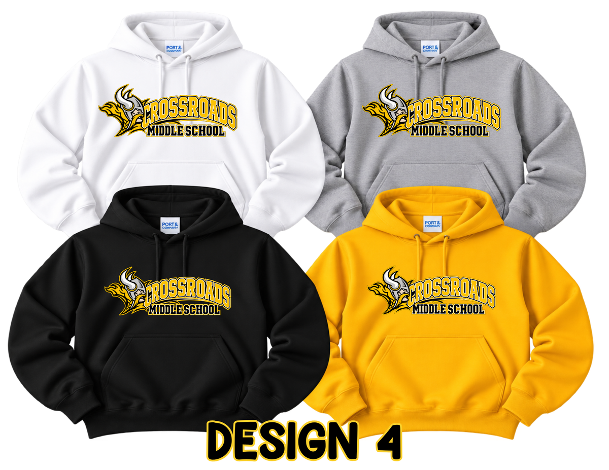 Crossroads Middle School - Pullover Hoodie