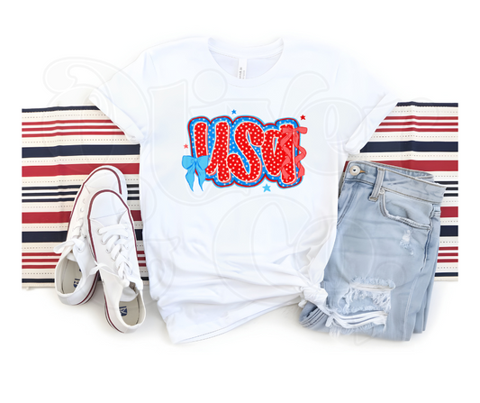 Red, White & Blue -- USA Stars