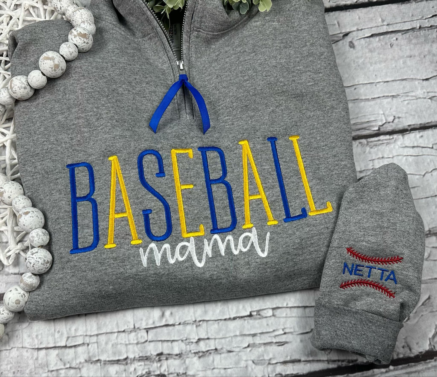 ~PREORDER~ Embroidered 1/4 Zip