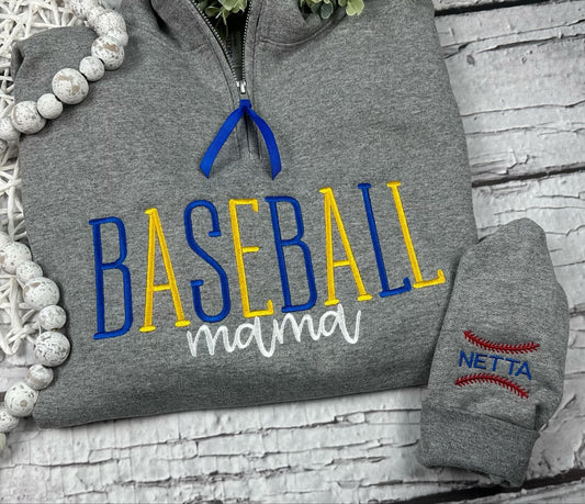 ~PREORDER~ Embroidered 1/4 Zip