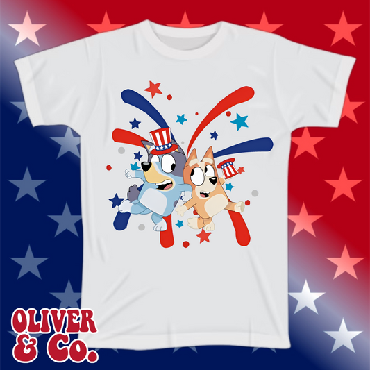 Red, White & Boom -- Bluey & Bingo Fireworks