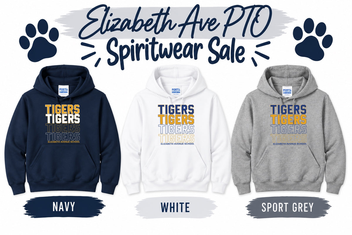 Elizabeth Avenue School - Spiritwear Pullover Hood
