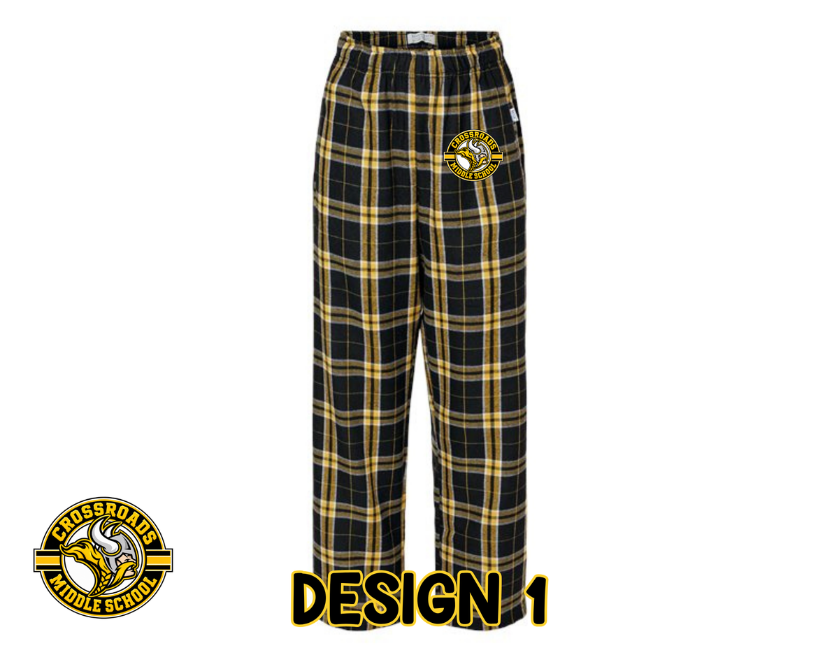 Crossroads Middle School - Flannel Pants