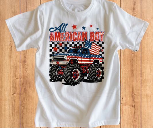 Red, White & Blue -- All American Boy