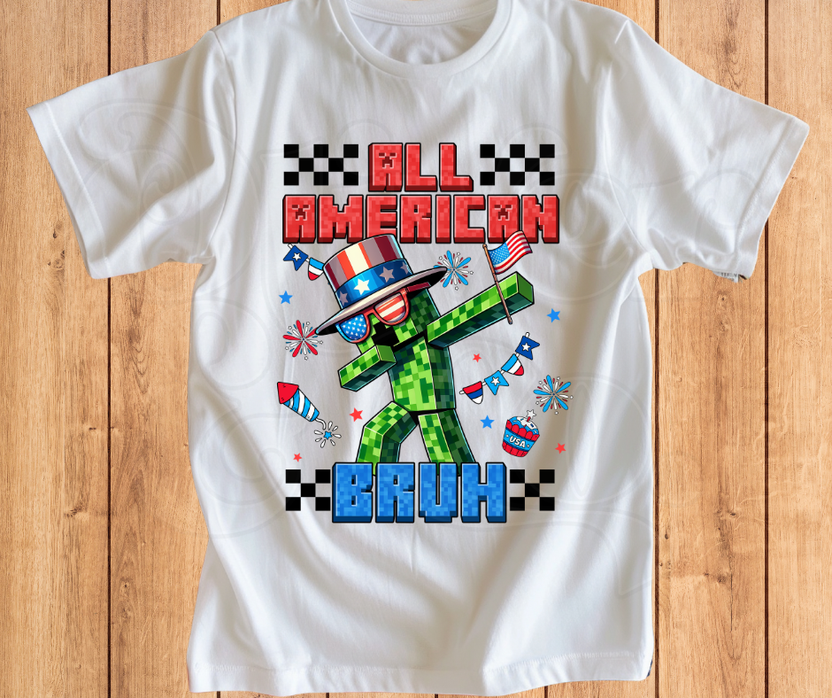 Red, White & Blue -- All American Bruh