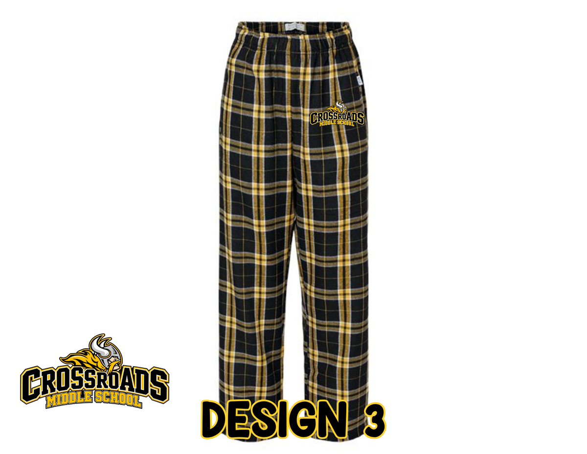 Crossroads Middle School - Flannel Pants
