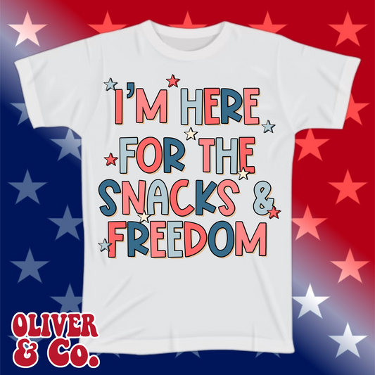Red, White & Boom -- I'm Here for the Snacks & Freedom